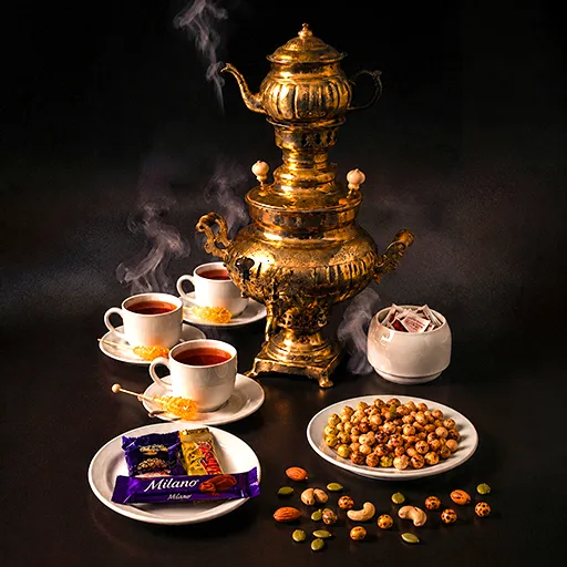 سماور زغالی ۳ نفره
