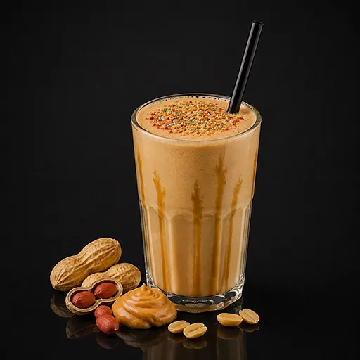 شيک بادام زمينی